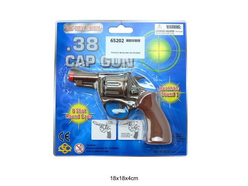 PISTOLET METALOWY NA SPŁONKĘ 65202