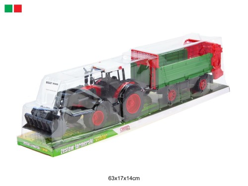 TRAKTOR Z MASZYNĄ ROLNICZĄ 88267
