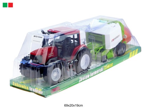 TRAKTOR Z MASZYNĄ ROLNICZĄ 86172