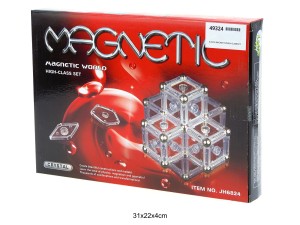 KLOCKI MAGNETYCZNE 84 ELEMENTY 49324