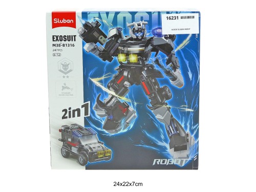 KLOCKI SLUBAN ROBOT 16231