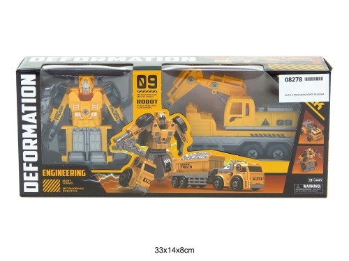 AUTO Z PRZYCZEPĄ ROBOT BUDOWA 08278