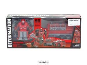 AUTO Z PRZYCZEPĄ ROBOT RED 23260