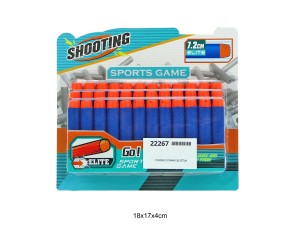 POCISKI Z PIANKI 26 SZTUK 22267