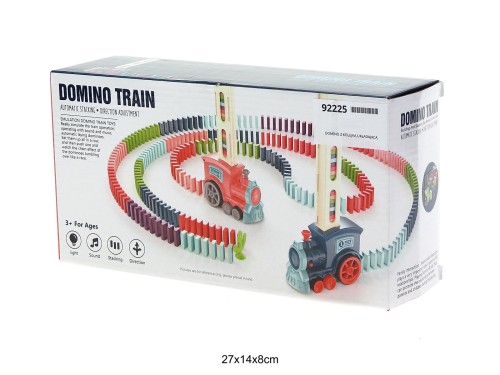 DOMINO Z KOLEJKĄ UKŁADAJĄCĄ DOMINO 92225