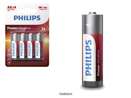 BATERIA PHILIPS AA R6 ALKALICZNA /4 99051