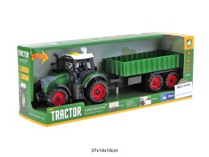TRAKTOR Z PRZYCZEPĄ ŚWIATŁO DŹWIĘK 88272