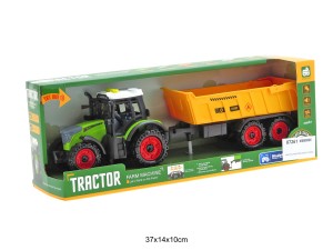 TRAKTOR Z PRZYCZEPĄ ŚWIATŁO DŹWIĘK 87261
