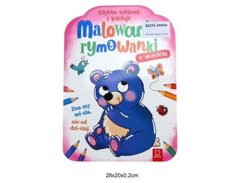 MALOWANKI RYMOWANKI Z MISIEM 62274