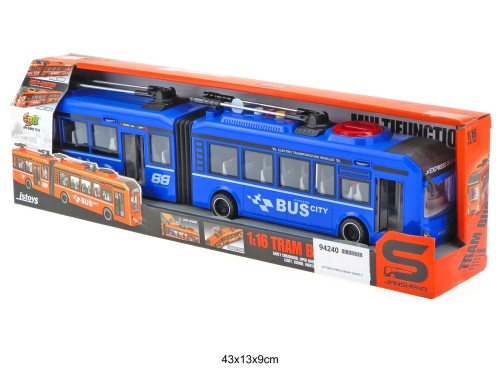 AUTOBUS PRZEGUBOWY ŚWIATŁO DŹWIĘK 94240