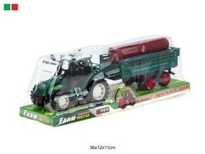 TRAKTOR Z PRZYCZEPĄ 87263