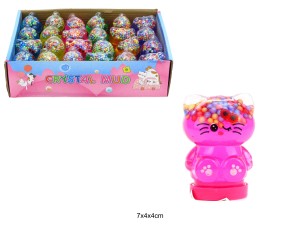 GLUT SLIME KOTEK Z KULKAMI 65217