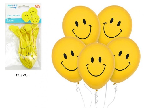 BALONY UŚMIECHY 12� 5SZT. 93033