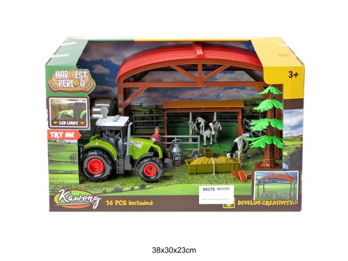 FARMA TRAKTOR Z AKCESORIAMI 16 EL. 88276