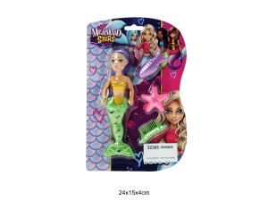 LALKA SYRENKA 17 CM Z AKCESORIAMI 32365