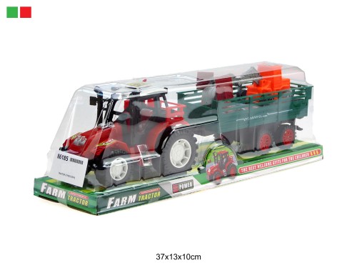TRAKTOR Z PRZYCZEPĄ 86185