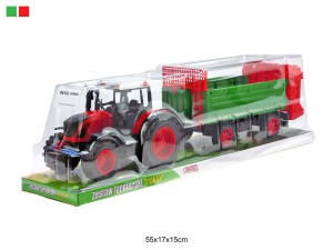 TRAKTOR Z MASZYNĄ ROLNICZĄ 86182