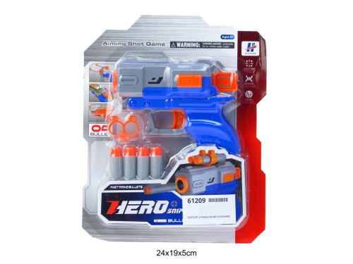 PISTOLET Z PIANKOWYMI POCISKAMI 61209