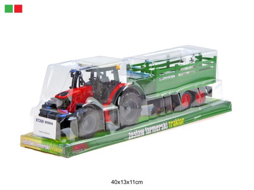 TRAKTOR Z PRZYCZEPĄ 87269