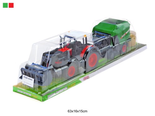 TRAKTOR Z MASZYNĄ ROLNICZĄ 87268