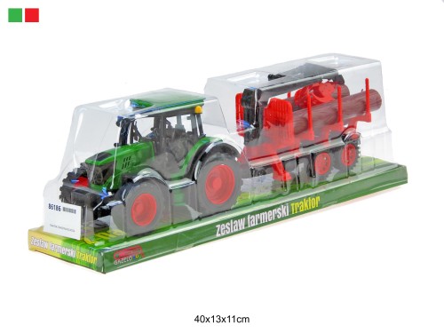 TRAKTOR Z MASZYNĄ ROLNICZĄ 86186