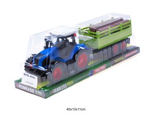 TRAKTOR Z PRZYCZEPĄ NIEBIESKI 86193