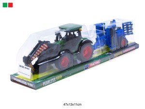TRAKTOR Z MASZYNĄ ROLNICZĄ I TUREM 86198
