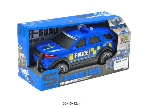 AUTO POLICJA ŚWIATŁO DŹWIĘK 72201