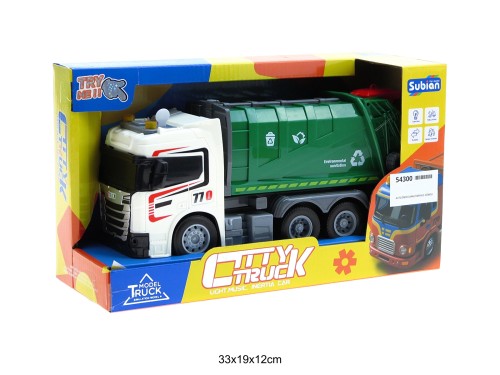 AUTO ŚMIECIARKA ŚWIATŁO DŹWIĘK 54300