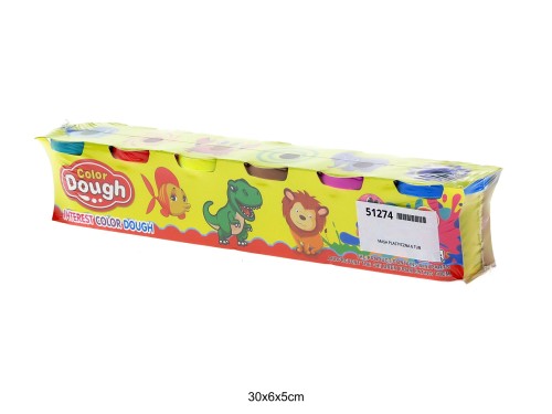 MASA PLASTYCZNA 6 TUB 51274