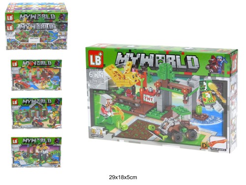KLOCKI MY WORLD /4 24263