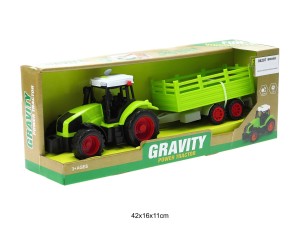 TRAKTOR Z PRZYCZEPĄ ŚWIATŁO DŹWIĘK 86207