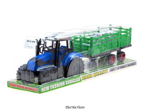 TRAKTOR Z PRZYCZEPĄ 86213