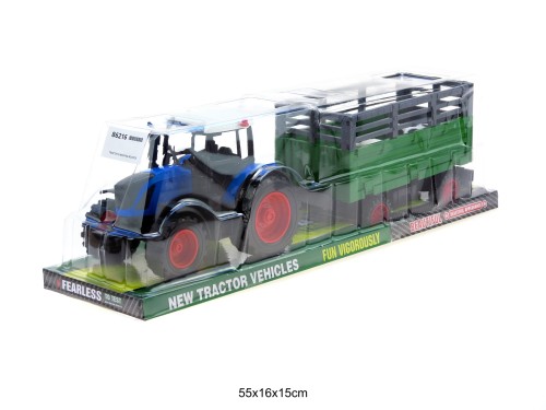 TRAKTOR Z MASZYNĄ ROLNICZĄ 86216