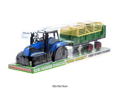 TRAKTOR Z MASZYNĄ ROLNICZĄ 86210