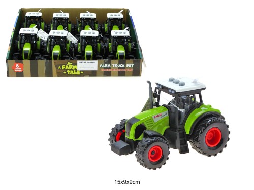 TRAKTOR 15 CM ŚWIATŁO DŹWIĘK 87289