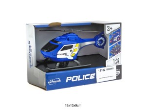 HELIKOPTER POLICYJNY ŚWIATŁO DŹWIĘK 12182