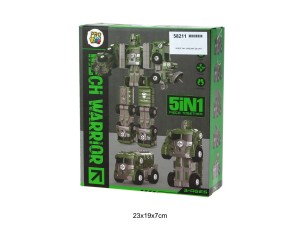 ROBOT 5W1 SKRĘCANY ZIELONY 58211