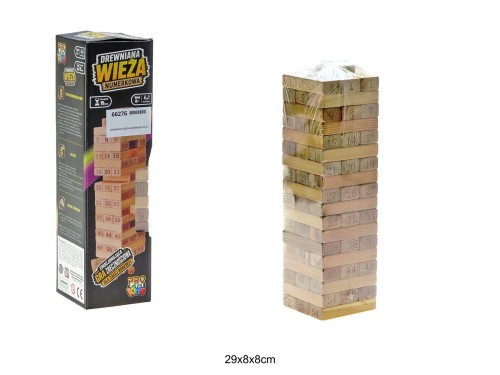 DREWNIANA WIEŻA NUMERKOWA 54 EL. 66276