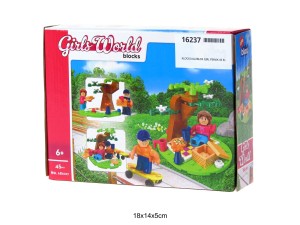 KLOCKI ALLEBLOX GIRL PIKNIK 45 EL. 16237