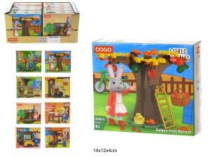 KLOCKI COGO BAŚNIOWY ŚWIAT /8 33333