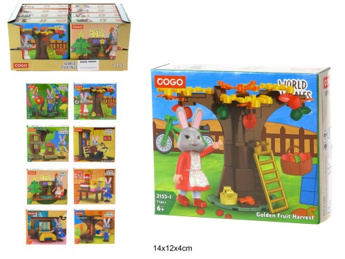 KLOCKI COGO BAŚNIOWY ŚWIAT /8 33333