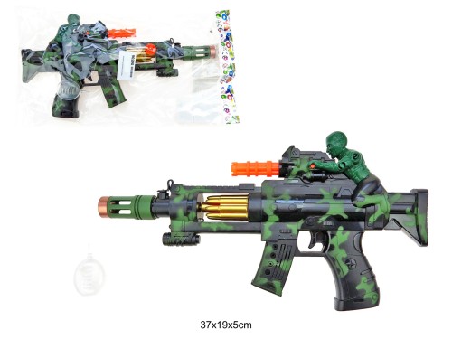KARABIN NA BATERIE Z DYMEM 90290