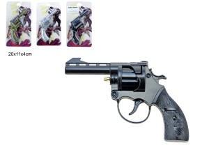 PISTOLET NA SPŁONKĘ METAL 54305