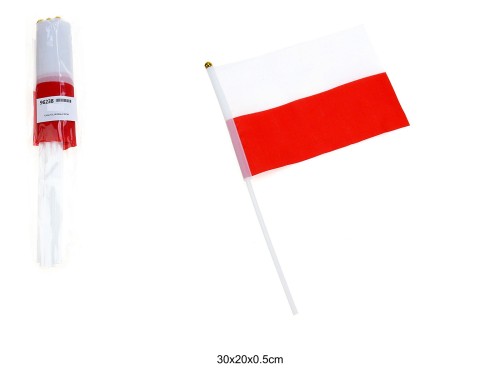 FLAGA POLSKI MAŁA 30CM 96238
