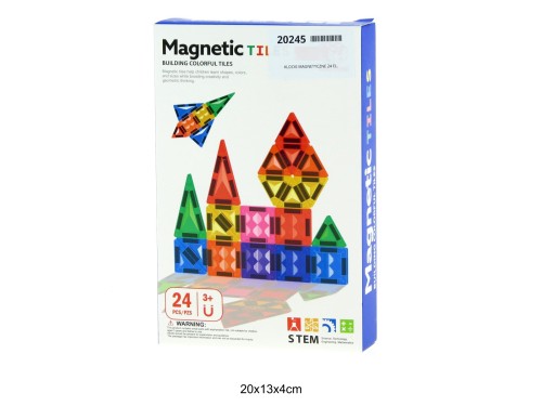 KLOCKI MAGNETYCZNE 24 EL. 20245