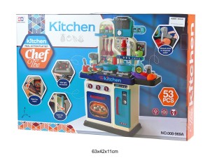 STÓŁ Z AKCESORIAMI KUCHENNYMI 09387