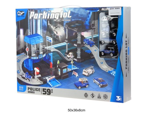 PARKING POLICJA Z AKCESORIAMI 68191