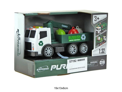 AUTO ŚMIECIARKA ŚWIATŁO DŹWIĘK 57192