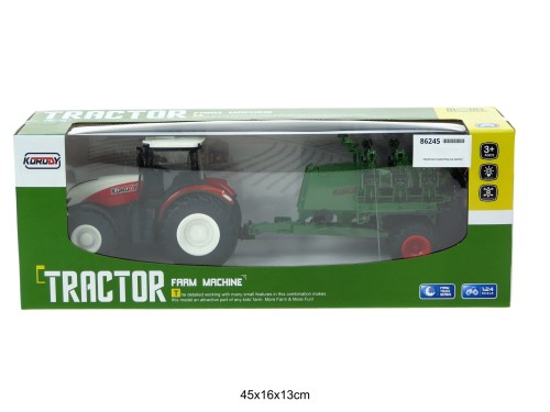 TRAKTOR Z MASZYNĄ NA RADIO 86245